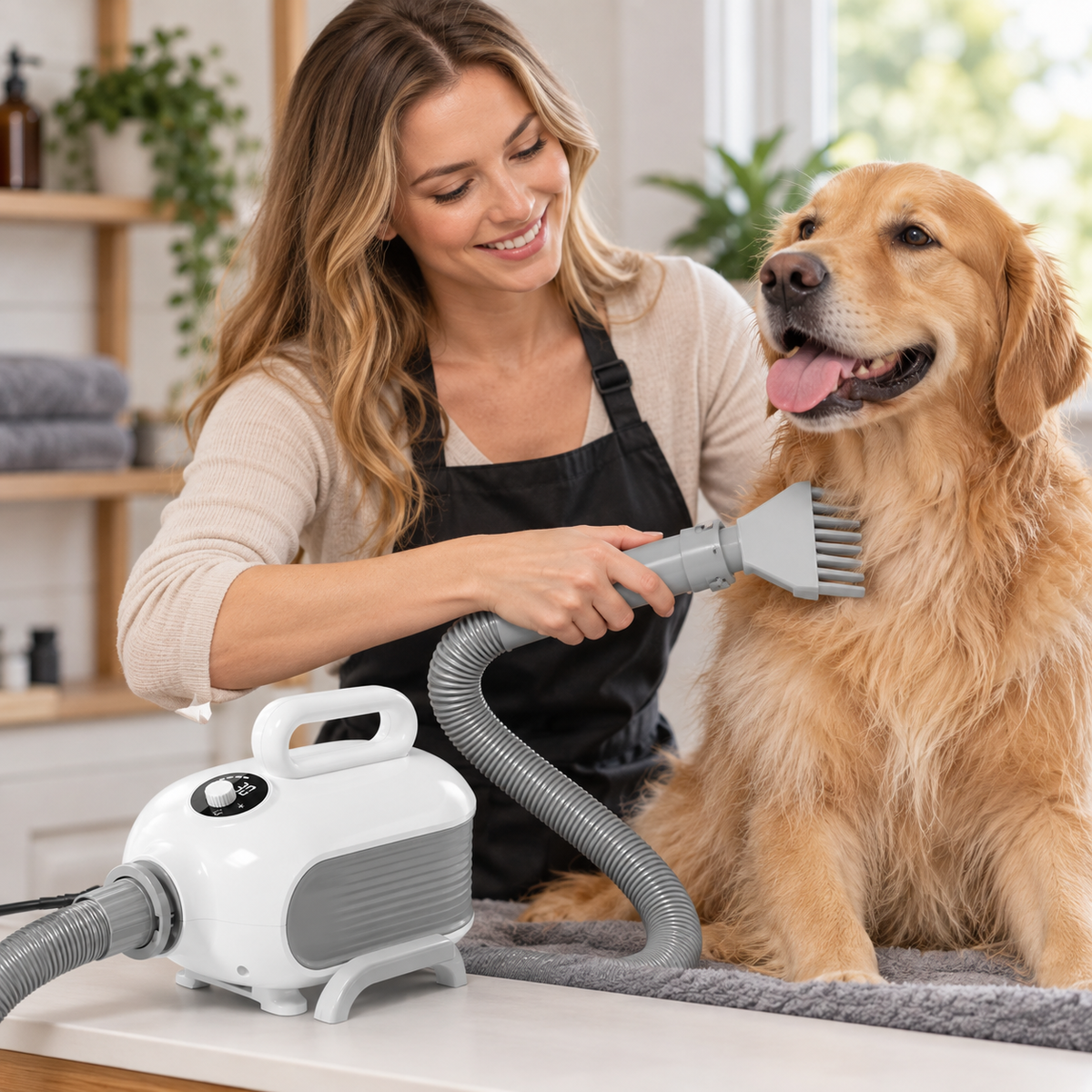 πΎ Pet Dryer | ABS Air Blower System | Home Grooming Care | Gift For Dog Owners | Fast Dry Design