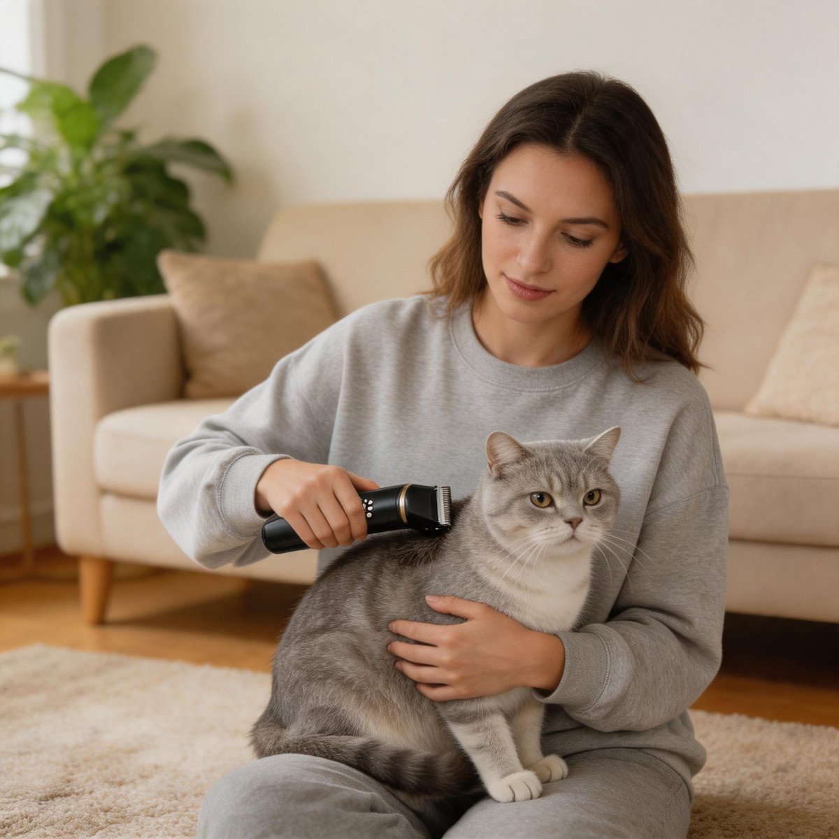 ๐ถ Professional Grooming | Stainless Steel Pet Clipper | Home Salon Care | Gift For Pet Owners | Quiet Trim Design