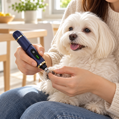 🐾 Pet-Parents | Electric Home Nail Grinder | Elegant Navy Finish