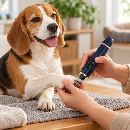 🐾 Pet-Parents | Electric Home Nail Grinder | Elegant Navy Finish