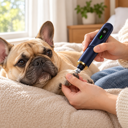 🐾 Pet-Parents | Electric Home Nail Grinder | Elegant Navy Finish